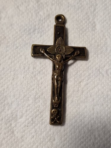 Crocifisso pendente legno - legno, e