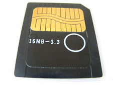 . . . . Smart Media Card 16MB (scheda SM 16MB) usata. . . .