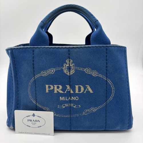 Borsa prada canapa denim - borsa,