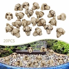 20 mini teschi di cane, teschio di animale, scherzi fai da te, decorazioni