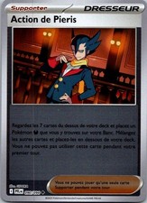Carte pokémon dresseur action - carte,
