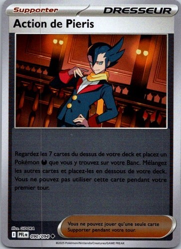 Carte pokémon dresseur action - dresseur,