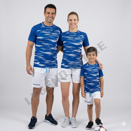 Kit pixel givova azurro - kit, bianco