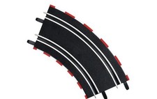 Carrera GO!!! 61617 4 Pezzi di Binario Curvo 2/45 Gradi 1/43 Pista Slot Car