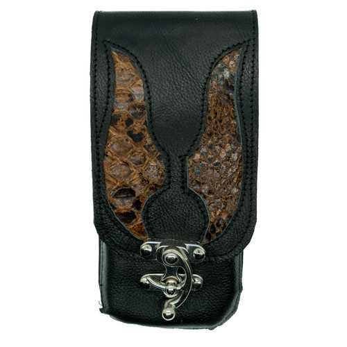 Pelle vera vintage - vintage, pitone