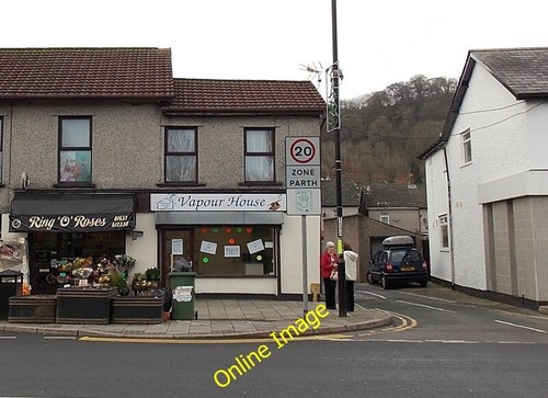 Photo 6x4 vapour house - vapour, risca
