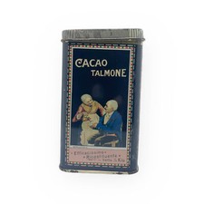 1990ca * Scatola, Barattolo in Latta "Michele Talmone - Torino - Cioccolato & Ca