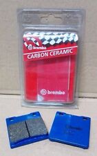 PASTIGLIE FRENO BRAKE PADS BREMBO CARBON CERAMIC SUZUKI GSX R X 400  07KS0507