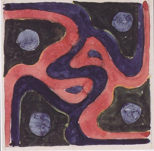 Design cuscino koloman moser - cuscino:,