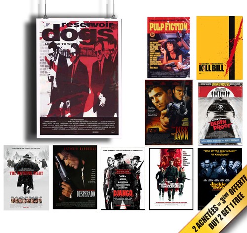 Locandina poster tarantino - locandina,