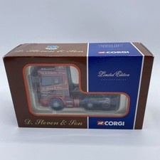 CORGI SCANIA TOPLINE TRACTOR UNIT MODEL ONLY D STEVEN & SON OF WICK CC12904 1:50