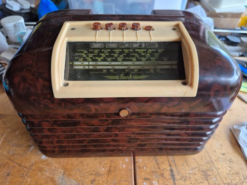 Bush dac compact bakelite - compact,
