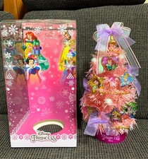 Mini albero di Natale Principesse Disney 28 cm rosa
