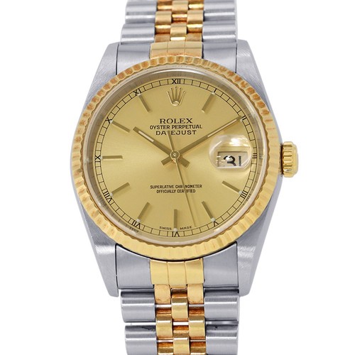 Rolex datejust acciaio - datejust, 36