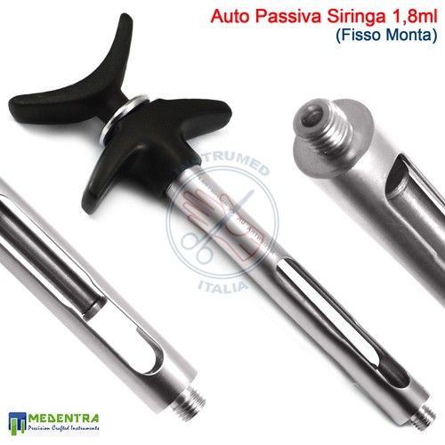 Siringa autoaspirante dentale - siringa,