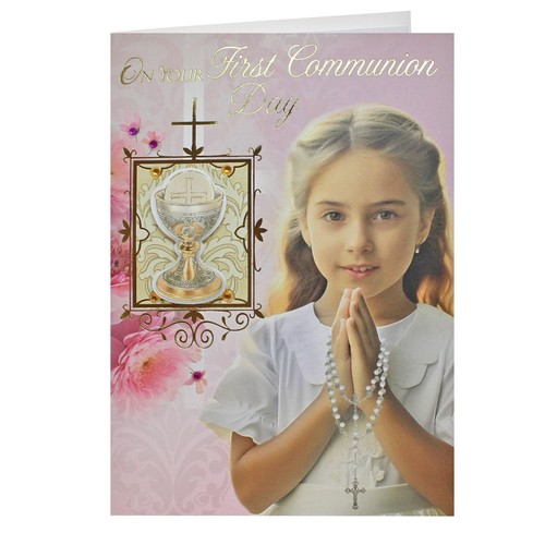 Prima comunione bambina - 3d,