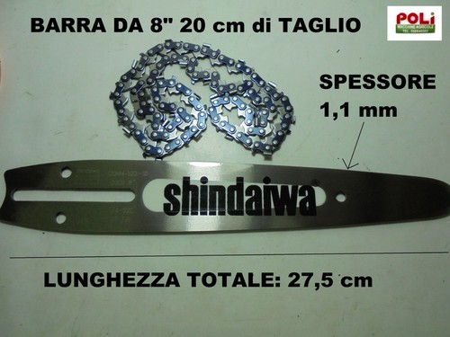 Shindaiwa barra catena - e,