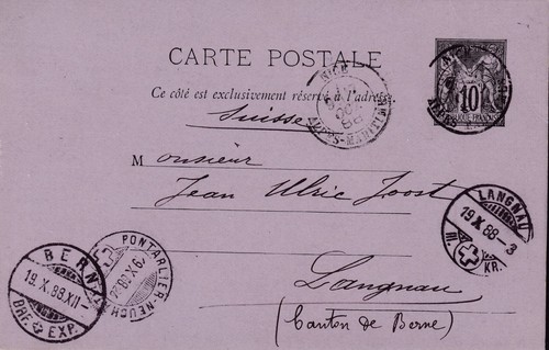 Francia 1888 allegoria - 1888,
