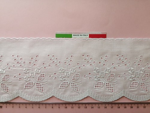 Balza pizzo sangallo bianco - sangallo,