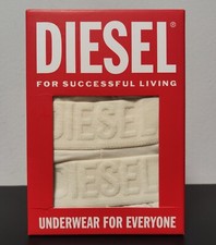 DIESEL 3X BOXER SIZE XL BIANCO PACCO DA 3 BOXER NUOVI MAI USATI FAST SHIP 24H