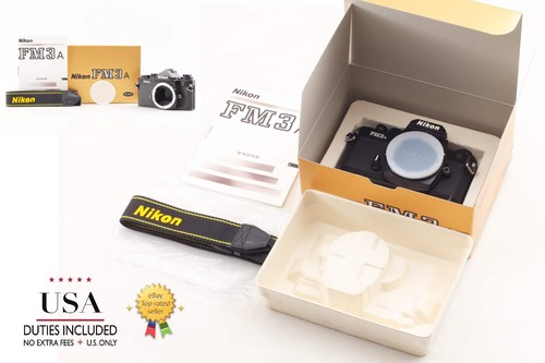 Top mint box nikon fm3a - [top, box]