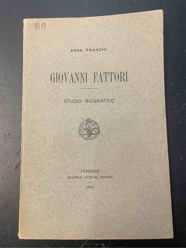 Franchi giovanni fattori - a.,