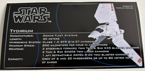 Lego star wars ucs - star, adesivo