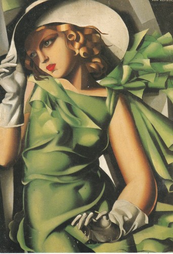 Cpsm tamara lempicka mädchen - cpsm,