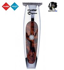 MUSTER MIGNON TOSATRICE TAGLIACAPELLI PROFESSIONALE CORDLESS TAGLIO ZERO "WAHL"