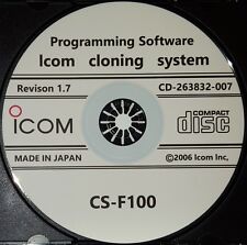 Icom CS-F100 Software di programmazione R. 1.7 per IC-F110/F111/F121/-F210/-F211/-F221