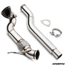 Downpipe inox exaust de - 3",