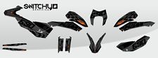 KIT ADESIVI GRAFICHE PHANTOM BLACK per ktm 690 SMC 2008 2009 2010 2011 DECALS