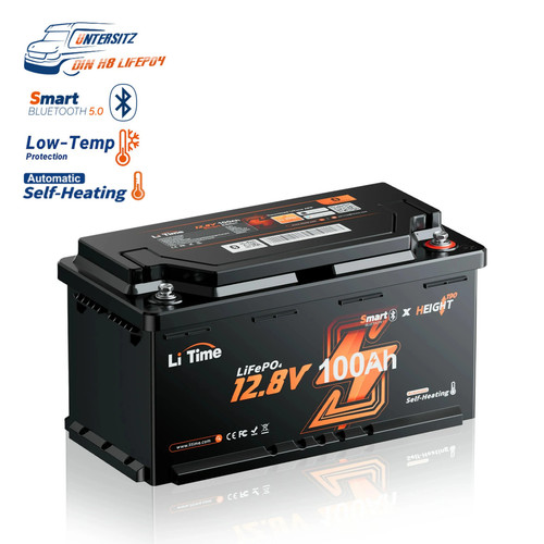 Litime lifepo4 12v 100ah h190 - litime,