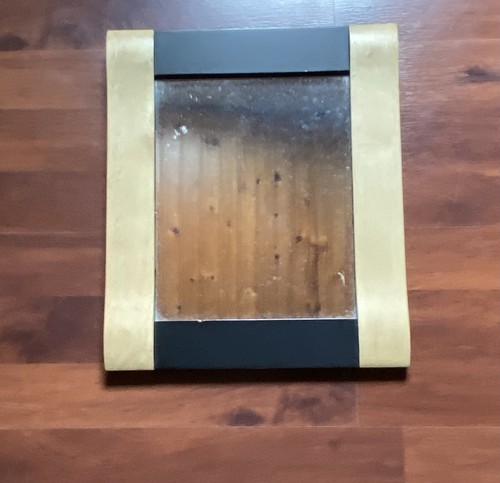 Specchio con cornice legno - con, in