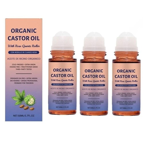 3confezioni olio ricino - olio, di