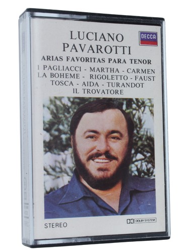 Luciano pavarotti cassette - luciano,