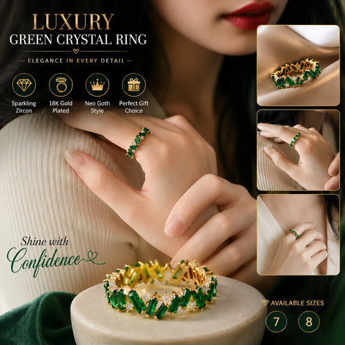 Lusso verde cristallo oro - lusso,