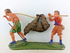 BASE SCENARIO STATUINA PRESEPE CONFALONIERI CACCIATORI ORSO