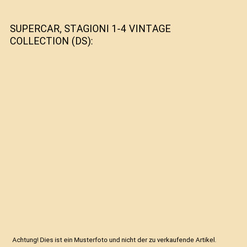 Supercar stagioni 4 vintage - stagioni,