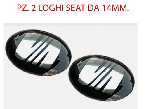 Logo seat adesivo 14mm - 2, pz.