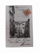 Anticoli Via Maggiore inizio 1900 (Anticoli di Campagna Fiuggi Frosinone?) Lazio
