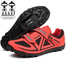Scarpe Bici MTB Professionali Uomo Strada Ciclismo Sneakers Bicicletta Flat Shoes 