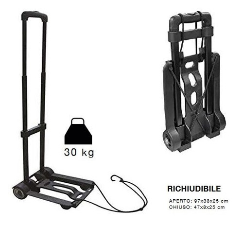Carrello porta pacchi casse - carrello,