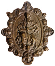 Antica placca in bronzo Verona