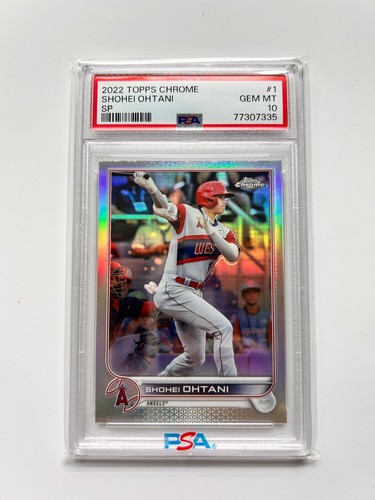 2022 topps chrome 1 - #1, shohei