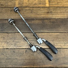 Set spiedini ruota Shimano Deore XT vintage 130 mm coppia anteriore posteriore oring anni 80 A4