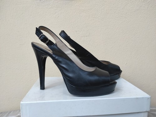 Scarpe sandali spillo pelle - ,