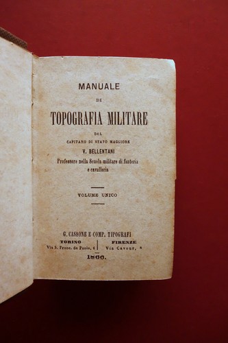 Manuale topografia militare - di,