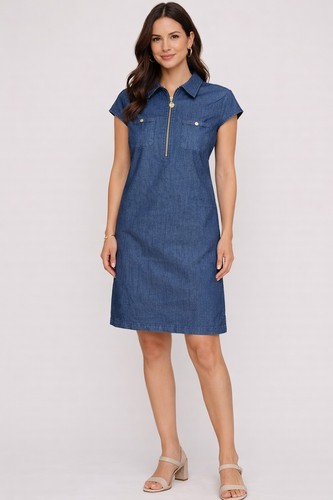 Abito camicia denim anne klein - abito,