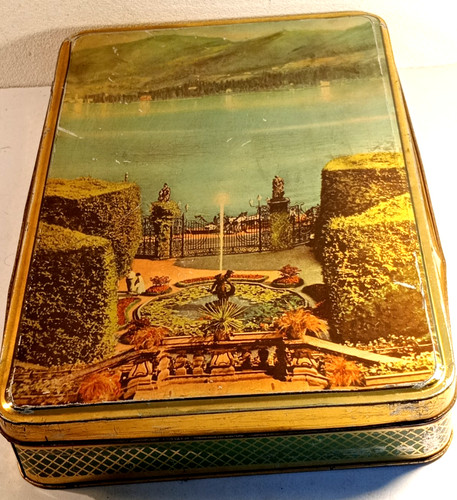 Antica rara scatola di - antica, e